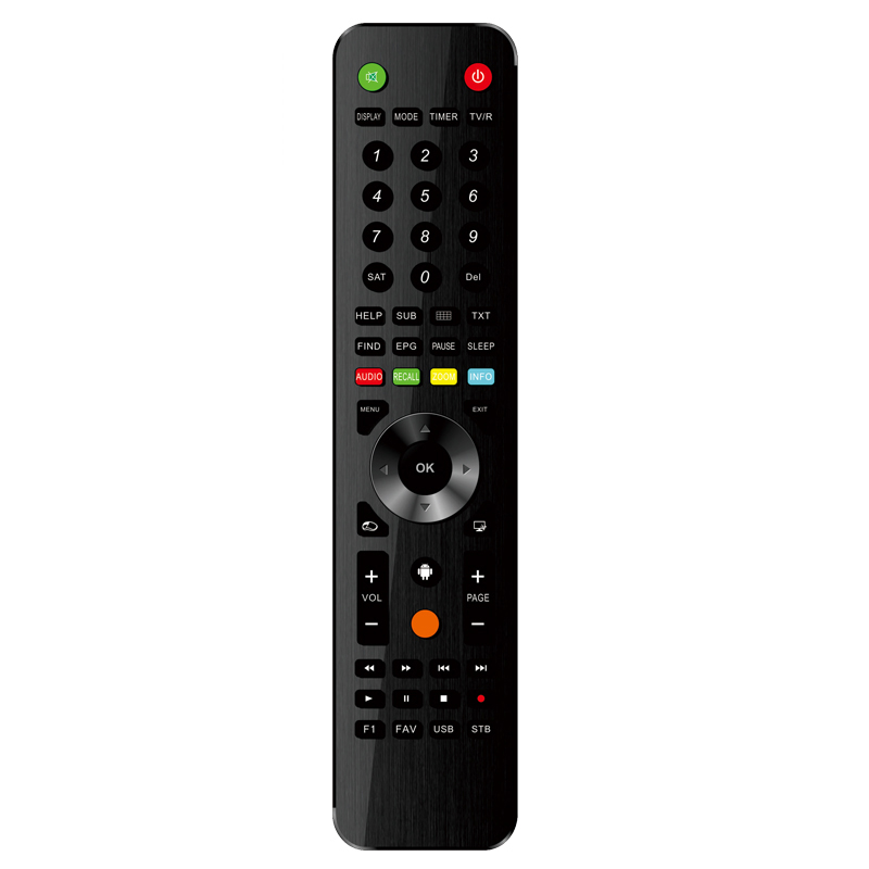 Top sale multifunkční přesnost jvc tv dálkové ovládání IR/RF bezdrátové TV dálkové ovládání pro všechny značky TV/set top box