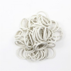 Velkoobchod s bílými malými kaučukovými kroužky s vysokou teplotou a stárnoucí odolností vůči elektronickým datovým kabelům