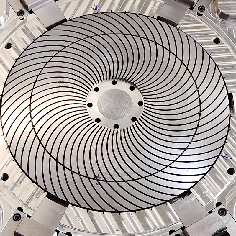 Injekční proces leštění procesu rozklad