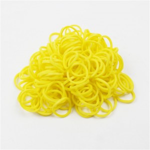 Tovární přímý jednorázový barevný gumový pásek s malou velikostí kytice pro datový kabel s vysokou pružností a odolností proti stárnutí