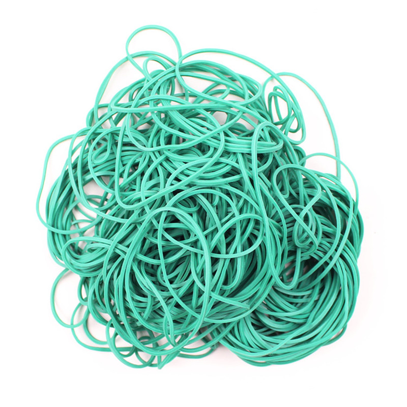 Výrobce gumových pásů velkoobchodní barevné kulaté vysoce elastické anti-stárnutí kancelářské kultury a vzdělávání páskování gumičky