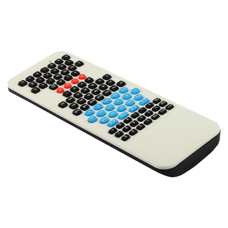 Univerzální USB 2.4GHz vzduchová myš s 93 klávesami, dálkovým ovládáním s klávesnicí pro učební stroj \/ TV