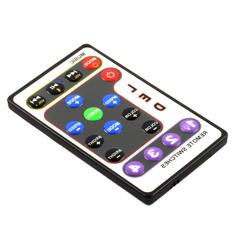 Hot prodej levnější bezdrátové multifunkční bluetooth RF dálkové ovládání LED světlo dálkové ovládání