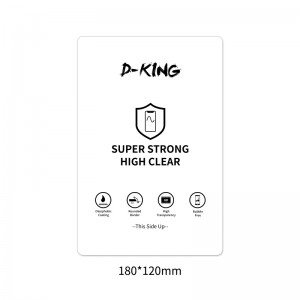 Samooprava čisté univerzální velikosti TPU film s hydrogelem TPU pro obráběcí obrazovku inteligentního řezače