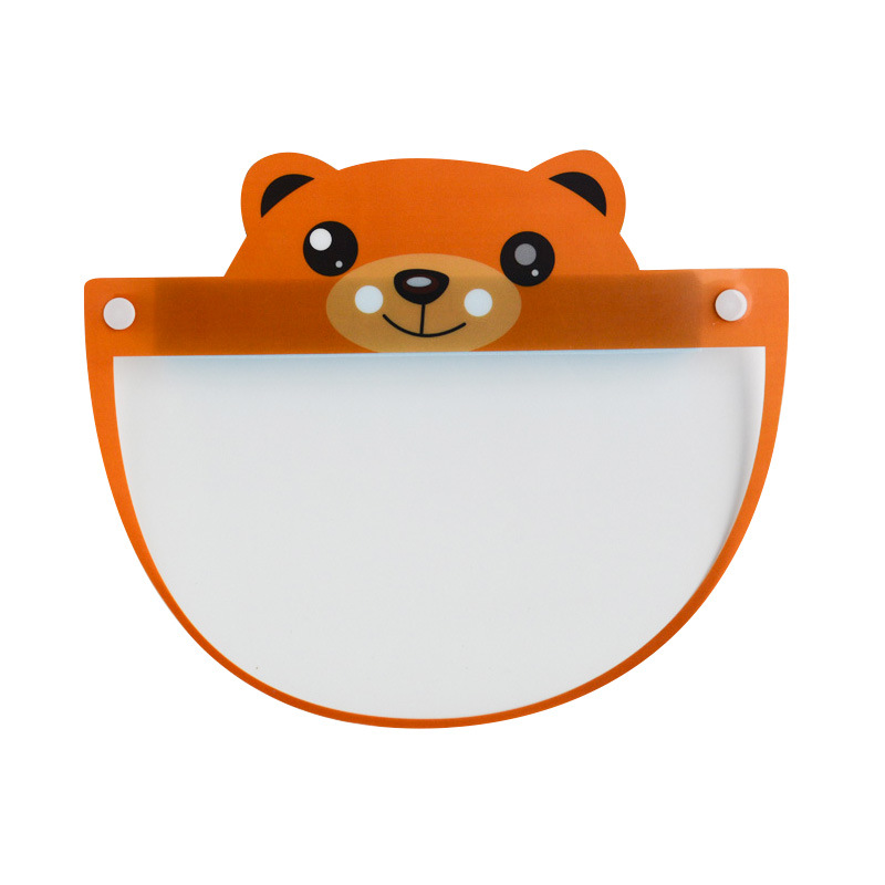 OEM Wholesale Fashion Safety Repoužitelný Clear Plastic Kids Face Shield