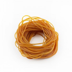 Výrobci na zakázku s vysokou pružností proti stárnutí gumové pásky průmyslové svazování gumový kroužek