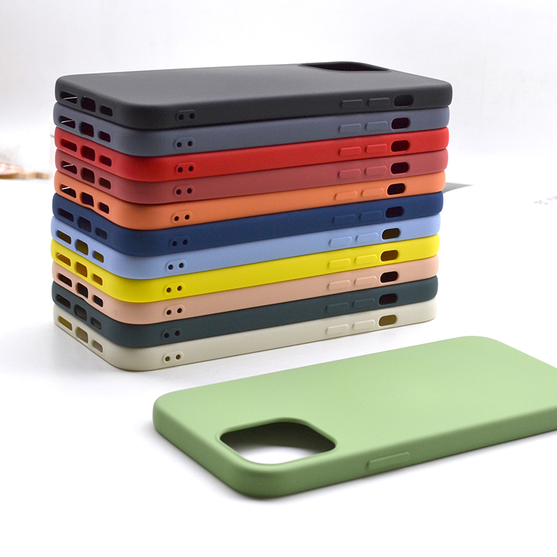 Nový přírůstek Duhové barevné silikonové pouzdro na tekutý telefon pro iPhone 11 Pro Max X XS XR 6 6 Plus 6S 7 8 Pouzdro na ochranu mobilního telefonu