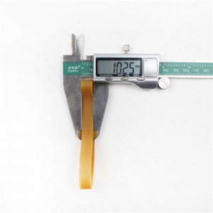 Přizpůsobitelný rozšířený a zesílený gumový pásek, vysoká pružnost a odolnost vůči vysokým teplotám ze zemědělské gumy