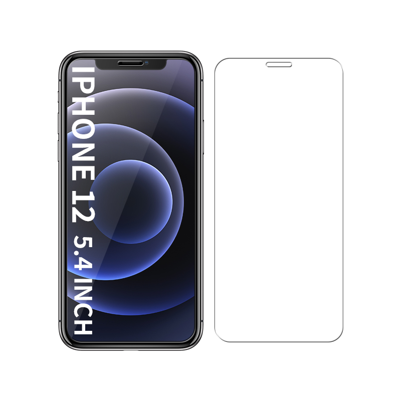 Horký 9H Premium Tempered Glass Screen Film pro Apple Iphone 12 mini Screen Protector