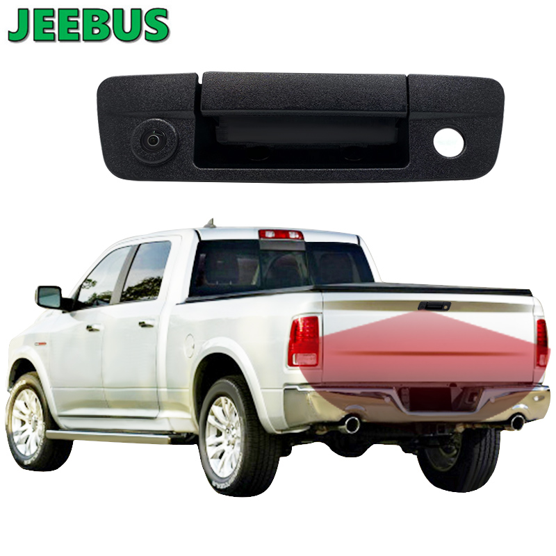 Vodotěsný HD Night Vision Back Up Reversing Door Hande Camera pro Dodge Ram Pickup Truck 1500 2500 3500 2009-2016