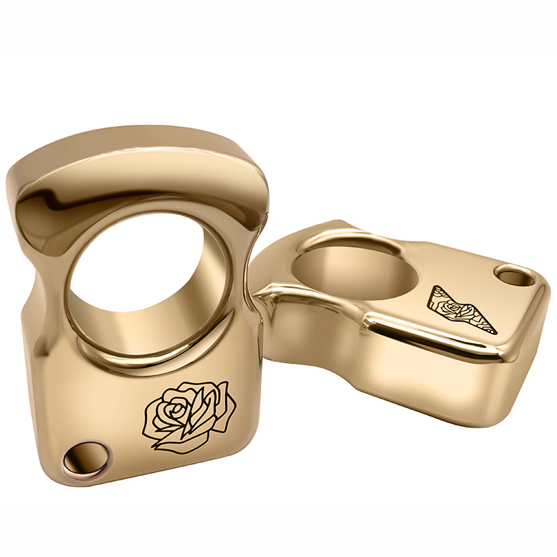 Zpracovánína zakázku Brass Finger Tiger EDC Finger Buckle Defence Finger Tiger Outdoor Broken Window Products