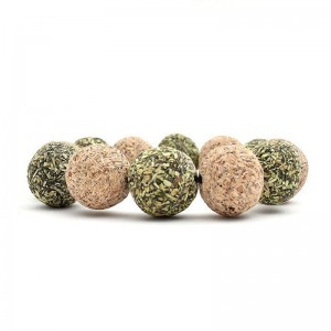 Buddha korálky řetězec kočka mint míč