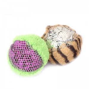 Cín fólie koule kočka hračka