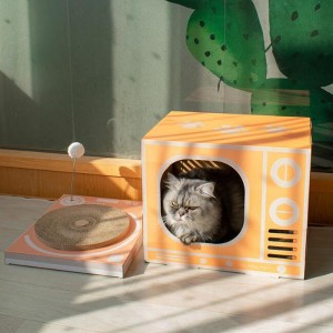 Kočka scratch deska oblek