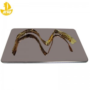 Nerezový zrcátko č. 1