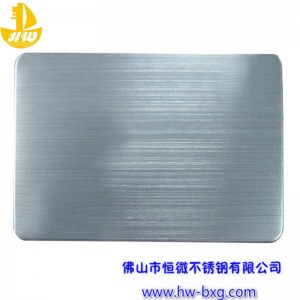 Barva znerezavějící oceli drát deska č. 5