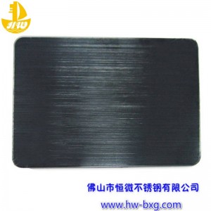 Barva znerezové oceli Drátěná deska č. 7