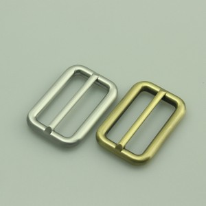 Bag přezka, dvojitá seřizovací spona, kovové doplňky