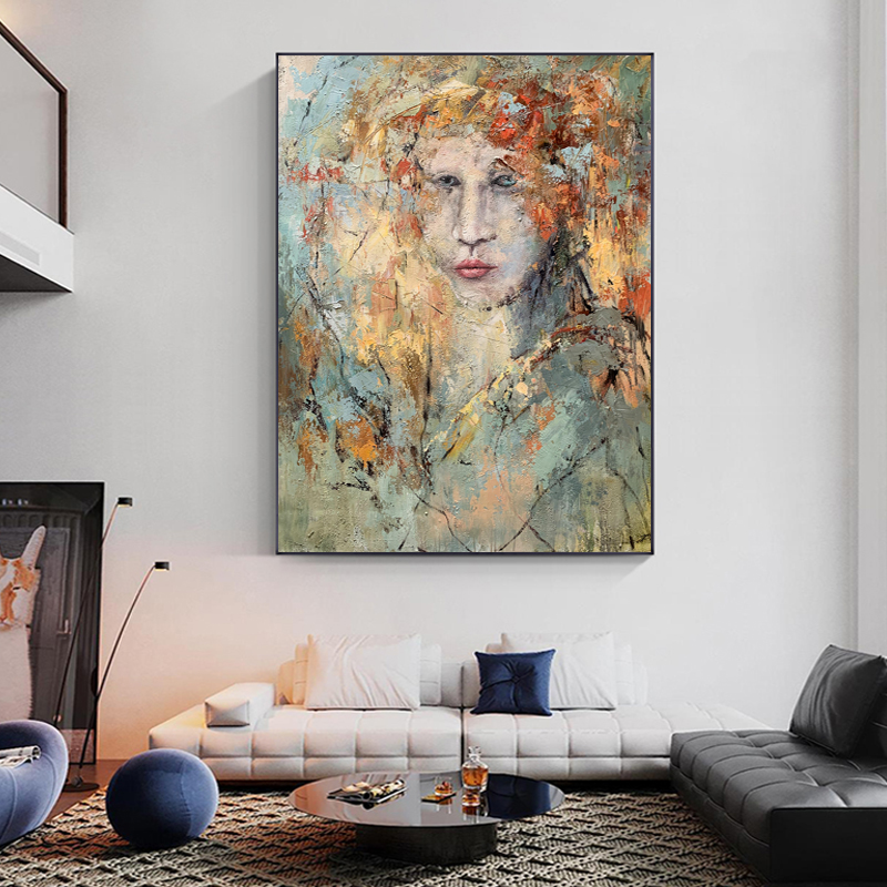 3D artwork framefotografie domácí abstraktní umění kreslení výzdoba ruční malba stěna umění postava olejové plátno