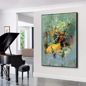 100% ruční malba abstraktní zakázané canvas wall artfotografie krmivo cuadro abstract