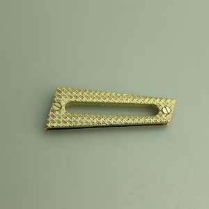 Zlaté pokovování módní taška přezka, kovové doplňky