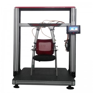 LT-JJ02-D Kancelářská židle Orvitá loketní opěrka Únava Testovací stroj