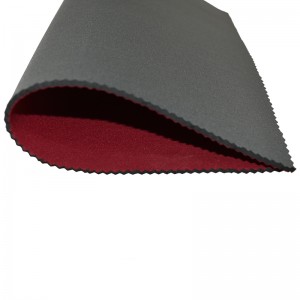 Ekologicky šetrná tkanina vodotěsný gumový polyester Chloropren Neoprenový popruhna sublimující vak Kosmetika Lycranylon spandex tkanina