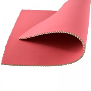 Ekologicky šetrná tkanina vodotěsný gumový polyester Chloropren Neoprenový popruhna sublimující vak Kosmetika Lycranylon spandex tkanina