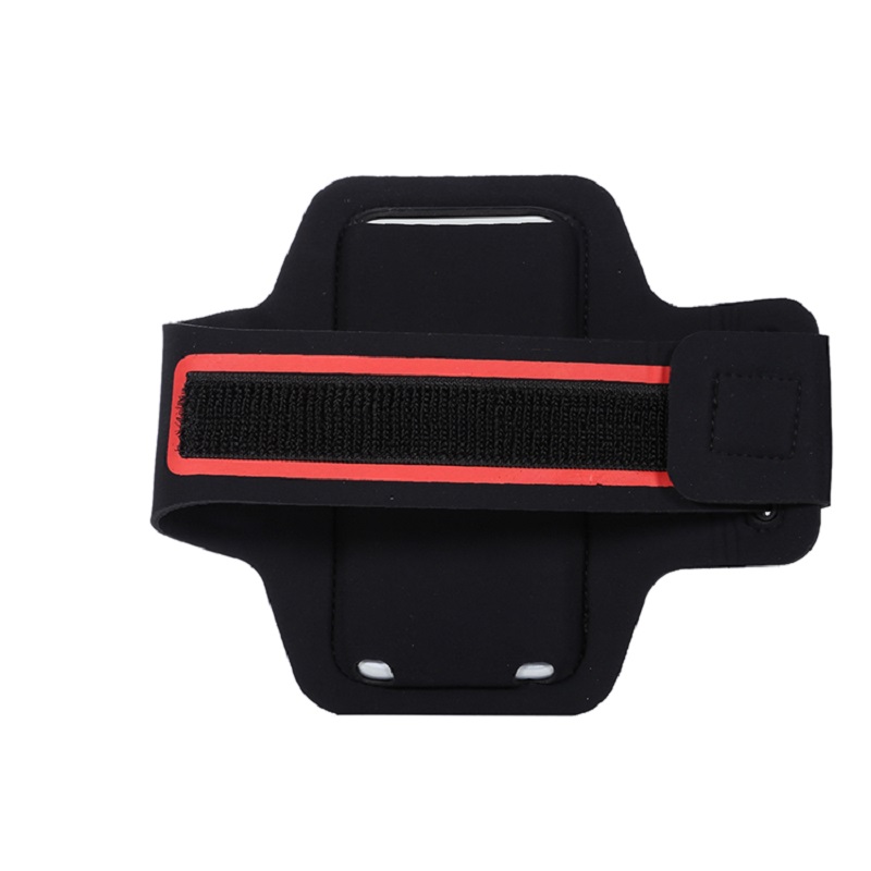 Novinky Propagační Design Logo Silk-Print LED Sport Arm Band Light Ochranný mobilní telefon Armbands pro iPhone 6- 4,7 palce