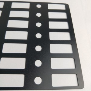 0.25 Izolační list plamene Retardant PC těsnění černé snadno ovladatelné zpracování velkoobchod