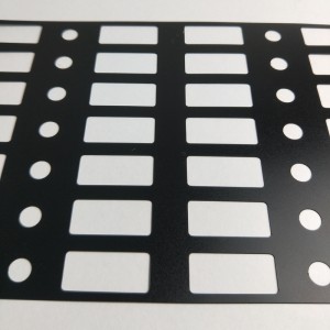 0.25 Izolační list plamene Retardant PC těsnění černé snadno ovladatelné zpracování velkoobchod