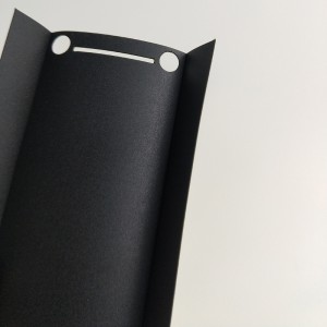 Černý pc izolační plech zpět MARA guma 0,25mm izolační plech zpomalující hoření vhodný pro elektrické spotřebiče