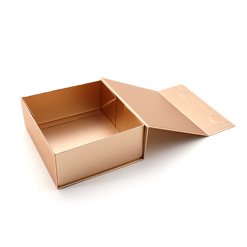 Eco recyklovatelné zakázkové barevné tištěné růže zlatý luxusní růžové velké skládací magnetické balení box