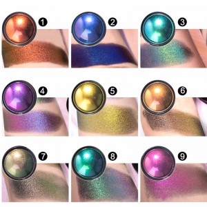 Barva změna oční stíny