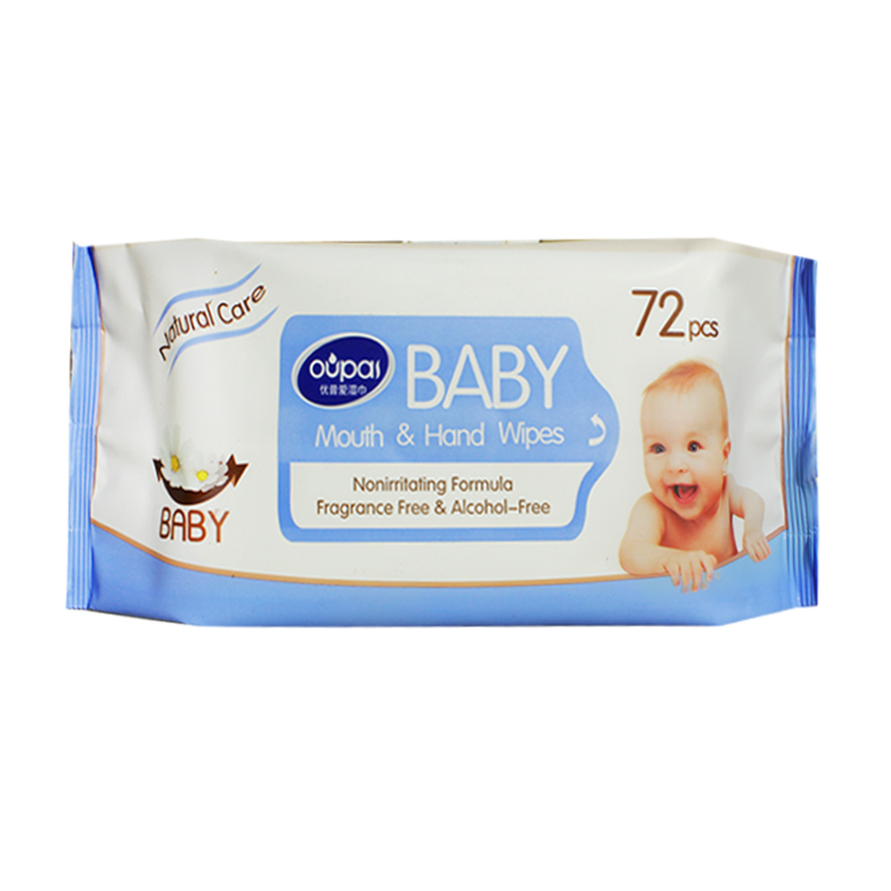 Ruční ústa ubrousky baby-72