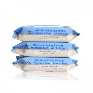 Ruční ústa ubrousky baby-72