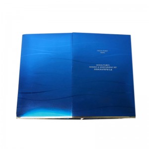 Vlastní péče o pleť kosmetické výrobky papírové krabice balení Tuck top auto dno