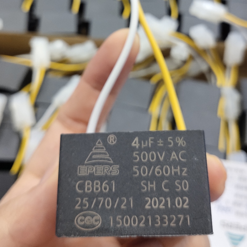 4UF 500V SH CBB61 kondenzátor pro klimatizaci