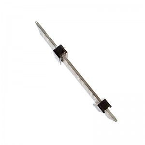 2,54 mm 1x7P 180 ° Dip jedním řádkem Dvojitá plastová čepička 3mm-13mm-6mm