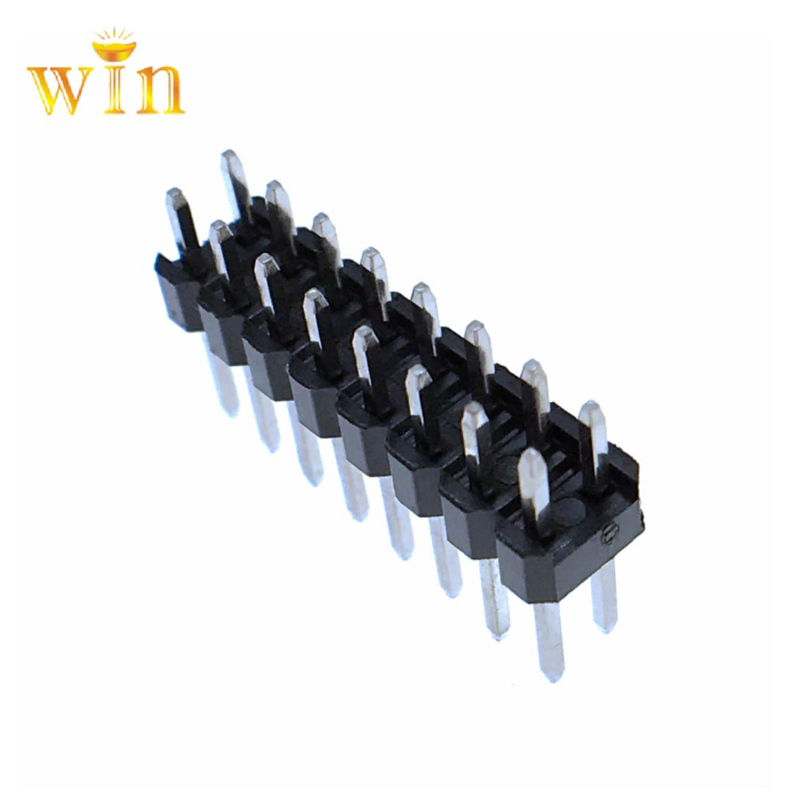 2,54 mm 2x8p Dvojitá řada Dvojitá plastová deska pinová hlavička 3,0 mm-9,2 mm