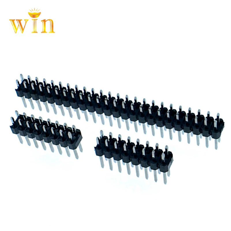 2,54 mm 2x8p Dvojitá řada Dvojitá plastová deska pinová hlavička 3,0 mm-9,2 mm