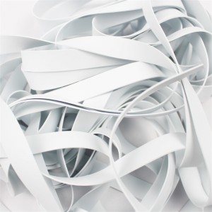 Továrny velkoobchod bílé plavky gumové popruhy masky ucho popruhy elastické popruhy