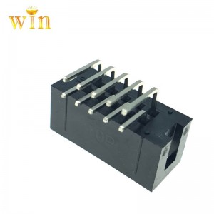 2x5P 2,54 mm Pitch Right-Angle Dip Box Zásuvka