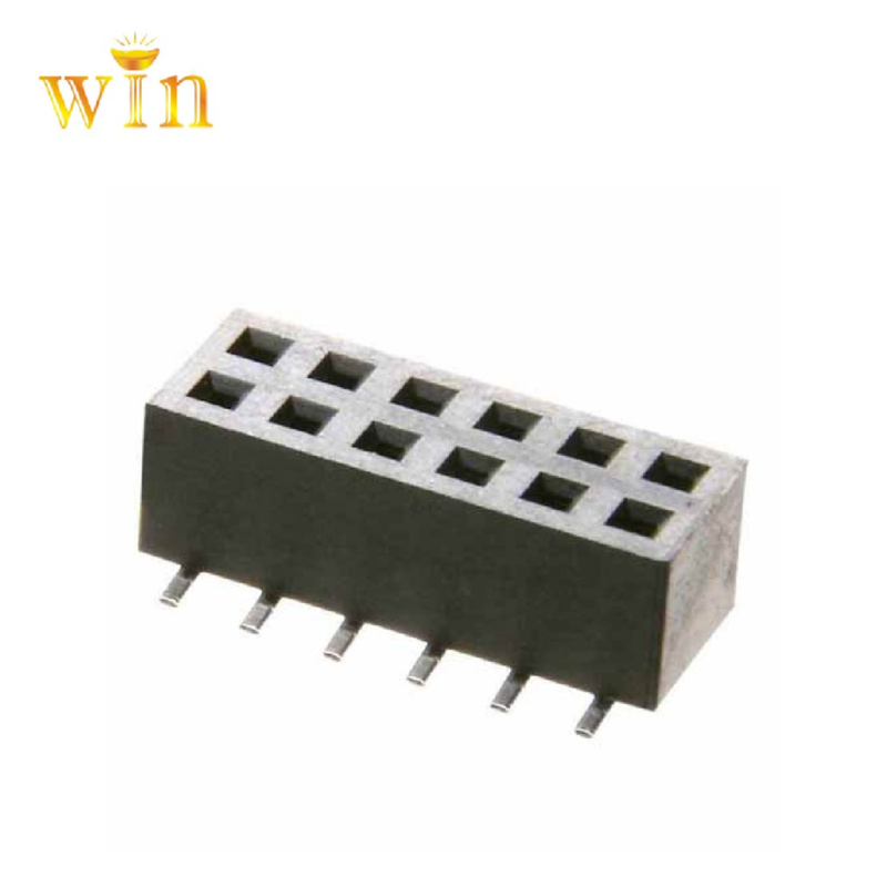 2,0 mm 2x4p SMT vertikální model ženské hlavičky záhlaví záhlaví