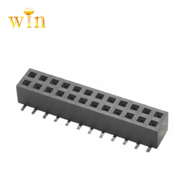 2,0 mm 2x12P SMT Vertikální model Ženský záhlaví záhlaví záhlaví