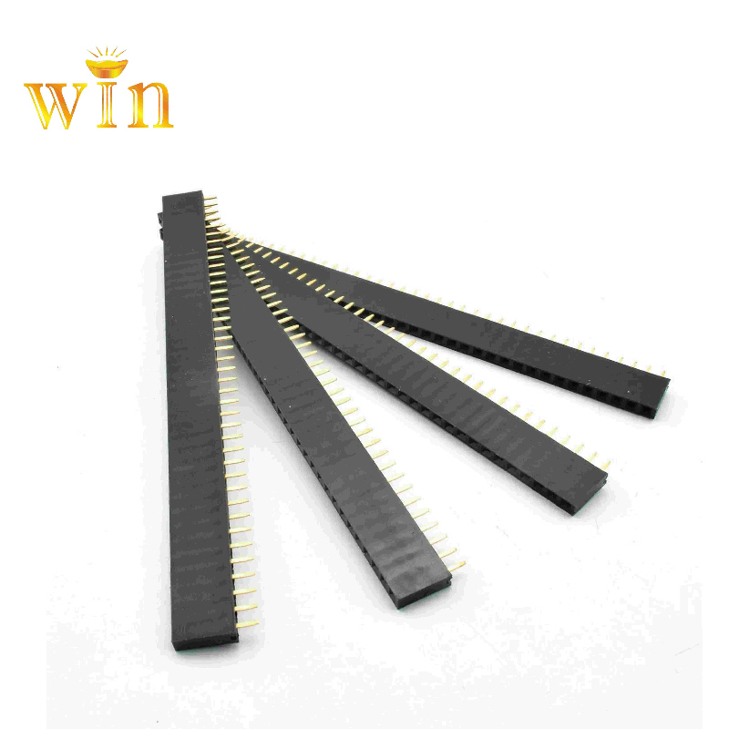 1x 40P 2,54 mm ženského záhlaví y tvarový model
