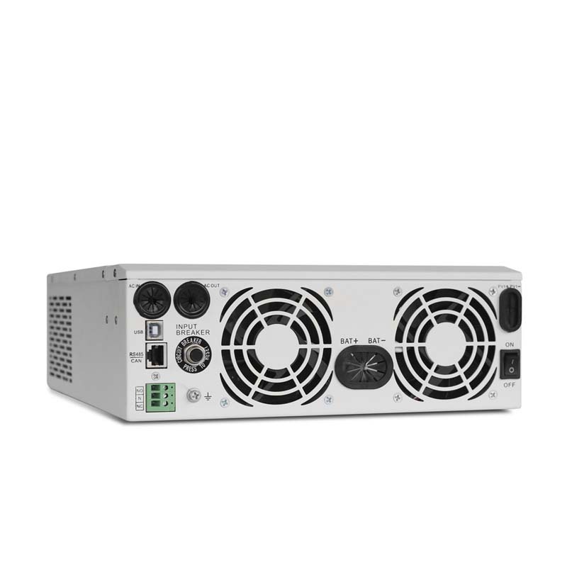 SRNE 3000W All-in-One MPPT Hybrid Solárnínabíjení měniče 24V 220VAC Pure Sine Wave 60A MAX PV 100V Off-mřížka měniče