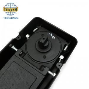 Jednorázová hydraulická podlahová pružina pro skleněné dveře