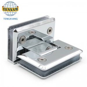 Nejprodávanější prodej 90 stupňů sklona skleněné sprchové dveře otočný závěs