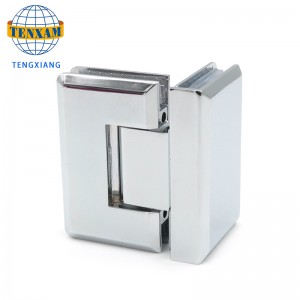 90 stupňů zobrazit skleněné dveře závěs znerezové oceli koupelnové svorky